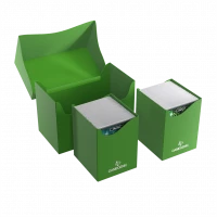 3. Gamegenic: Double Deck Holder 200+ XL - Podwójne Pudełko na Karty - Green